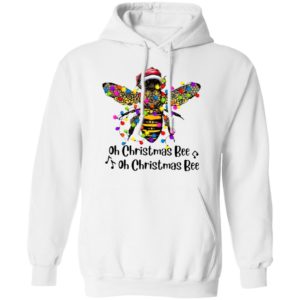 Bee Santa Oh Christmas Bee Oh Christmas Bee Light Shirt