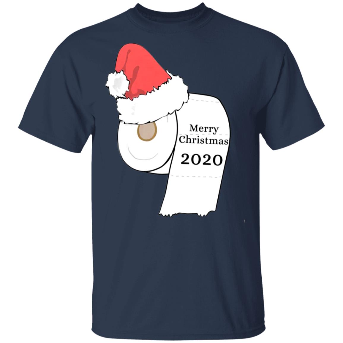Santa Hat Toilet Paper Merry Christmas 2020 Sweatshirt Santa Hat Toilet Paper Merry Christmas 2020 Sweatshirt