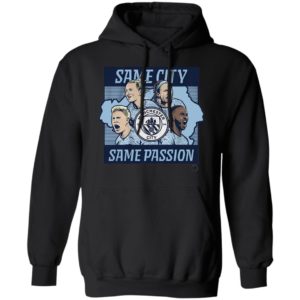 Same City Same Passion 2020 Shirt – Licensed by Manchester City T-Shirt