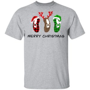 Ballet Shoes Santa Merry Christmas Shirt