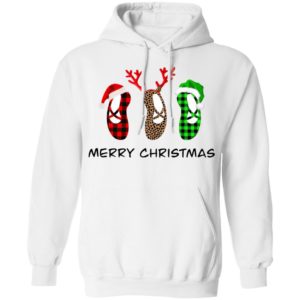 Ballet Shoes Santa Merry Christmas Shirt
