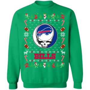 Buffalo Bills Gratefull Dead Ugly Christmas Sweater
