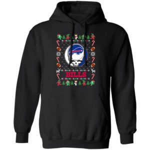 Buffalo Bills Gratefull Dead Ugly Christmas Sweater