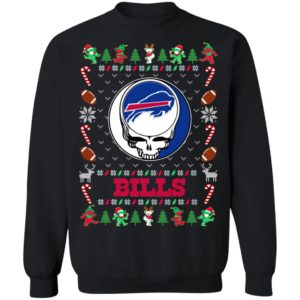 Buffalo Bills Gratefull Dead Ugly Christmas Sweater