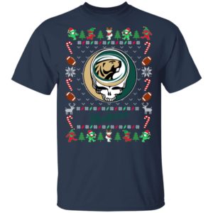 Bemidji State Beavers Gratefull Dead Ugly Christmas Sweater