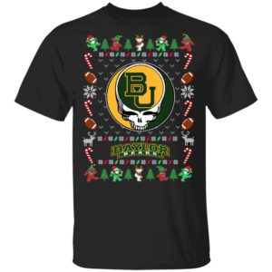 Baylor Bears Gratefull Dead Ugly Christmas Sweater