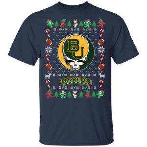 Baylor Bears Gratefull Dead Ugly Christmas Sweater