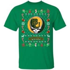 Baylor Bears Gratefull Dead Ugly Christmas Sweater