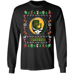 Baylor Bears Gratefull Dead Ugly Christmas Sweater