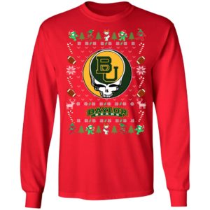 Baylor Bears Gratefull Dead Ugly Christmas Sweater
