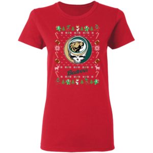 Bemidji State Beavers Gratefull Dead Ugly Christmas Sweater