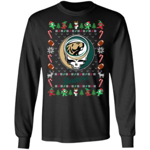 Bemidji State Beavers Gratefull Dead Ugly Christmas Sweater