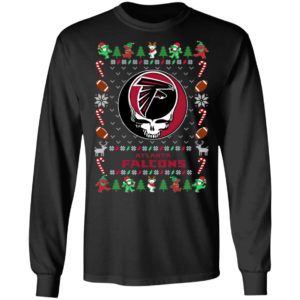 Atlanta Falcons Gratefull Dead Ugly Christmas Sweater