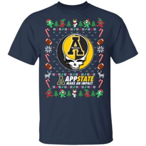 Appalachian State Mountaineers Gratefull Dead Ugly Christmas Sweater
