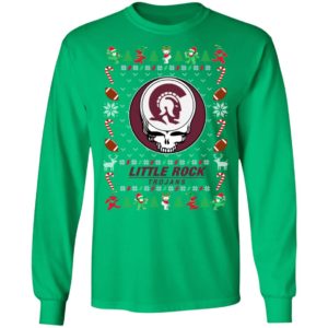arkansas little rock trojans Gratefull Dead Ugly Christmas Sweater