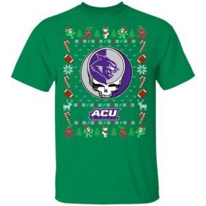 abilene christian wildcats Gratefull Dead Ugly Christmas Sweater