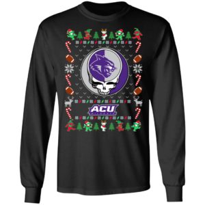 abilene christian wildcats Gratefull Dead Ugly Christmas Sweater