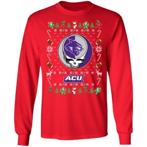 abilene christian wildcats Gratefull Dead Ugly Christmas Sweater