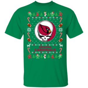 Arizona Cardinals Gratefull Dead Ugly Christmas Sweater