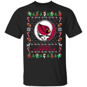 Arizona Cardinals Gratefull Dead Ugly Christmas Sweater