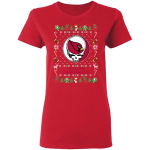 Arizona Cardinals Gratefull Dead Ugly Christmas Sweater