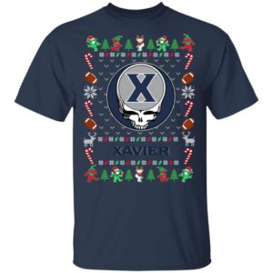 Basketball Xavier Musketeers Gratefull Dead Ugly Christmas Sweater