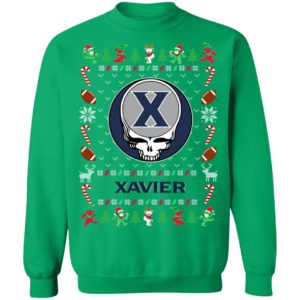 Basketball Xavier Musketeers Gratefull Dead Ugly Christmas Sweater