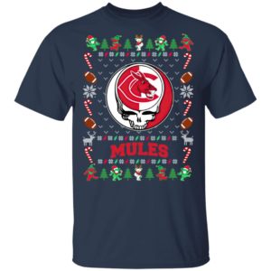Central Missouri Mules Gratefull Dead Ugly Christmas Sweater