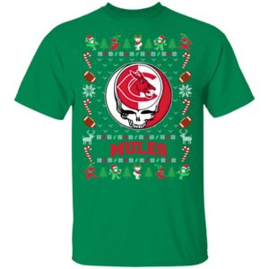 Central Missouri Mules Gratefull Dead Ugly Christmas Sweater