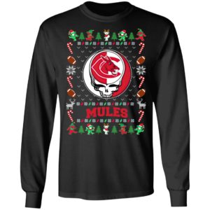 Central Missouri Mules Gratefull Dead Ugly Christmas Sweater