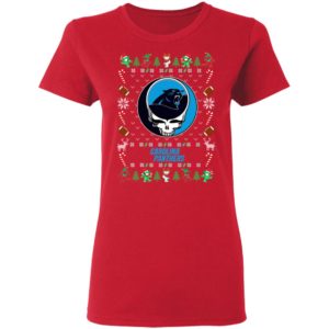 Carolina Panthers Gratefull Dead Ugly Christmas Sweater