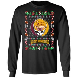 Cal State Dominguez Hills Toros Gratefull Dead Ugly Christmas Sweater
