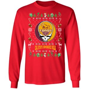 Cal State Dominguez Hills Toros Gratefull Dead Ugly Christmas Sweater