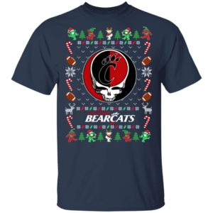 Cincinnati Bearcats Gratefull Dead Ugly Christmas Sweater