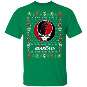 Cincinnati Bearcats Gratefull Dead Ugly Christmas Sweater