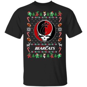 Cincinnati Bearcats Gratefull Dead Ugly Christmas Sweater