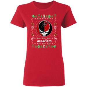 Cincinnati Bearcats Gratefull Dead Ugly Christmas Sweater
