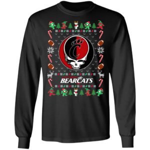 Cincinnati Bearcats Gratefull Dead Ugly Christmas Sweater