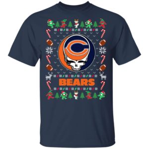Chicago Bears Gratefull Dead Ugly Christmas Sweater