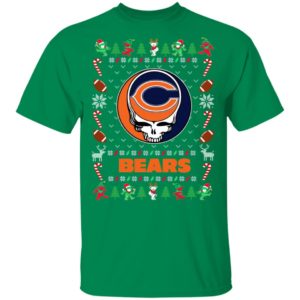Chicago Bears Gratefull Dead Ugly Christmas Sweater