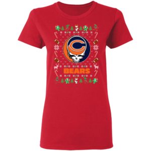 Chicago Bears Gratefull Dead Ugly Christmas Sweater
