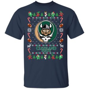 Cleveland State Vikings Gratefull Dead Ugly Christmas Sweater