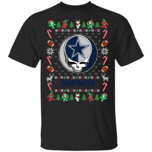 Dallas Cowboys Gratefull Dead Ugly Christmas Sweater Dallas Cowboys Gratefull Dead Ugly Christmas Sweater