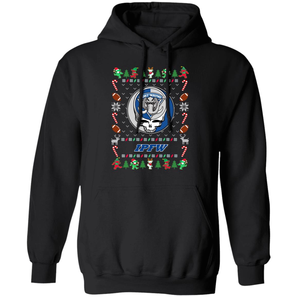 IPFW Mastodons Gratefull Dead Ugly Christmas Sweater IPFW Mastodons Gratefull Dead Ugly Christmas Sweater