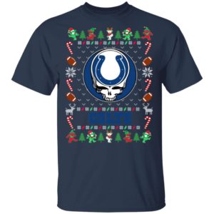 Indianapolis Colts Gratefull Dead Ugly Christmas Sweater