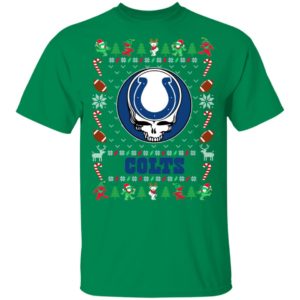Indianapolis Colts Gratefull Dead Ugly Christmas Sweater