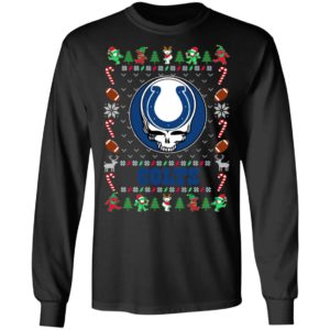 Indianapolis Colts Gratefull Dead Ugly Christmas Sweater