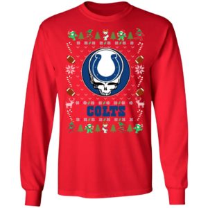 Indianapolis Colts Gratefull Dead Ugly Christmas Sweater