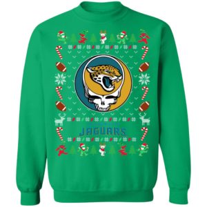 Jacksonville Jaguars Gratefull Dead Ugly Christmas Sweater