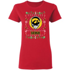 Iowa Hawkeyes Gratefull Dead Ugly Christmas Sweater
